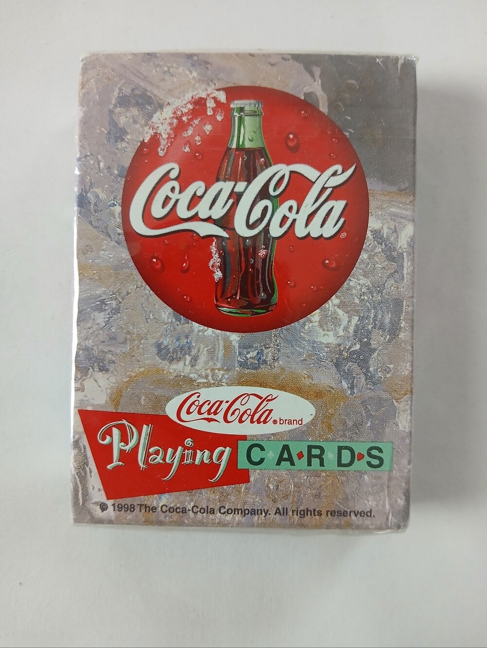 New Sealed Vintage 1998 Bear Coca Cola Coke Deck Playing Cards 351